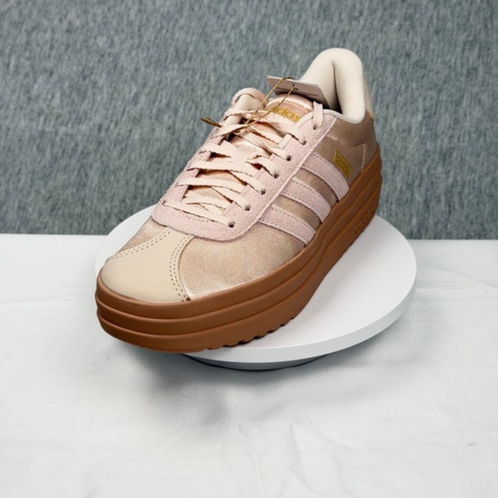 Adidas VL Court Bold Platform Sneakers Wonder Quartz Pink IH9141 Womens 8.5 - Picture 11 of 11